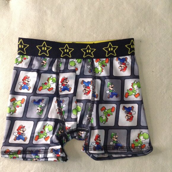 2 pairs Boxer Briefs Mario and Pokémon, "4" Get those super hero briefs, boyhood - Picture 3 of 7